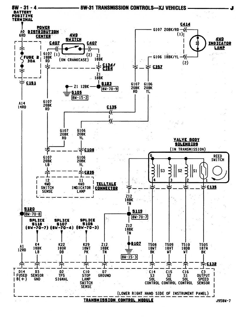 Aw4 Tcu Wiring Diagram