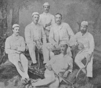 NSW Intercolonial Tennis Team 1885