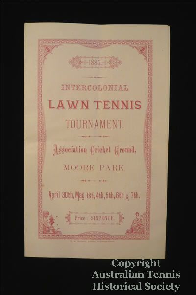 Intercolonial Tournament 1885