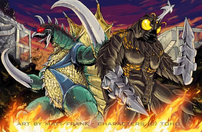 gigan and megalon