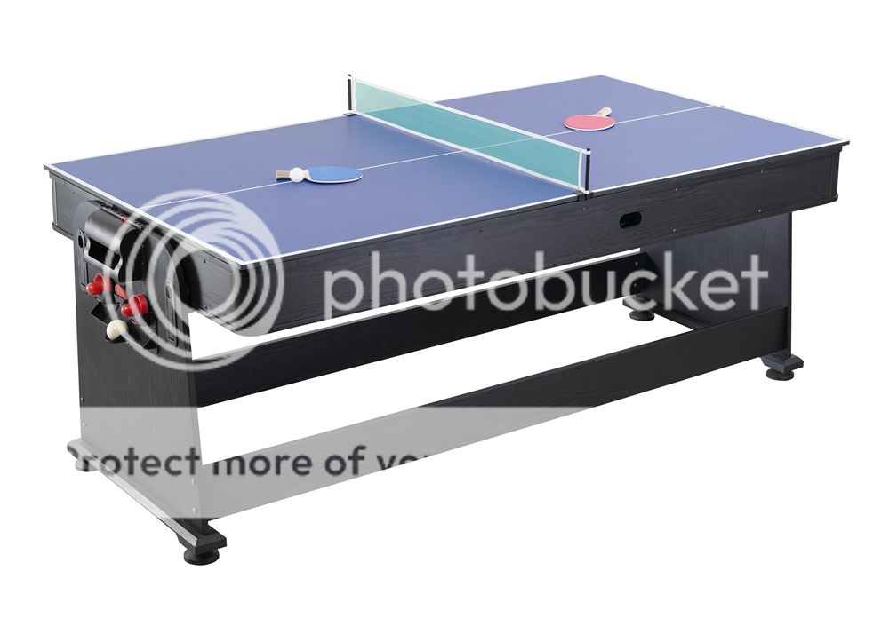   Foot FLIPTABLE AIR HOCKEY TABLE TENNIS Ping Pong Pool Table  