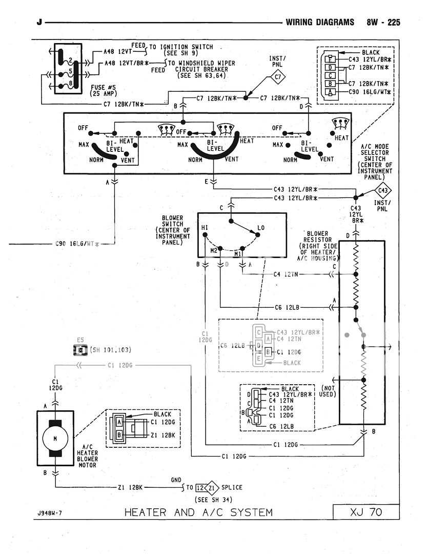 How to test blower resistor? | Jeep Enthusiast Forums