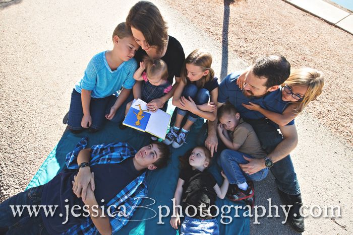 family reading time