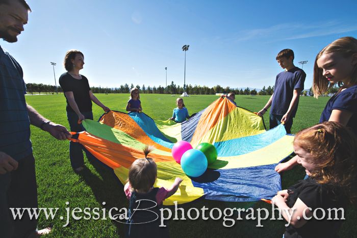 parachute games