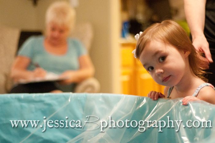 checking out the tub