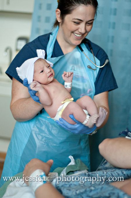 nurse with baby