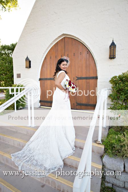 bride lace dress