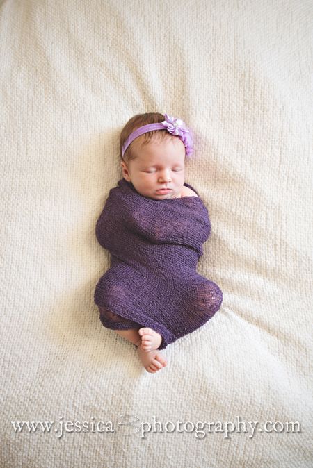 purple swaddle